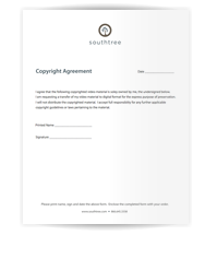 Copyright form